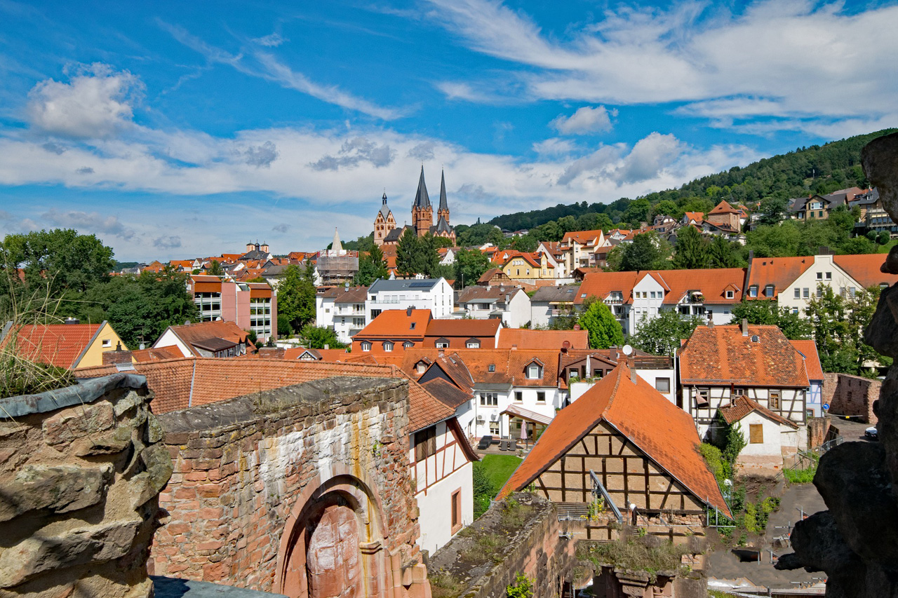 Blick auf Gelnhausen. Foto: Pixybay / lapping