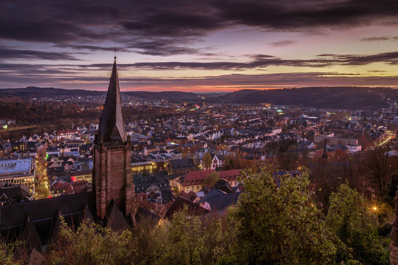 Blick auf die Stadt Marburg. Foto: pixybay / Arcaion