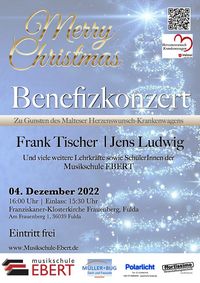 Am 4. Dezember findet das Benefizkonzert in Frauenberg statt.